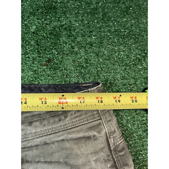 VTG Outdoor Kuhl Canvas Olive green Pants Mens Size 36x32 - Picture 12 of 12